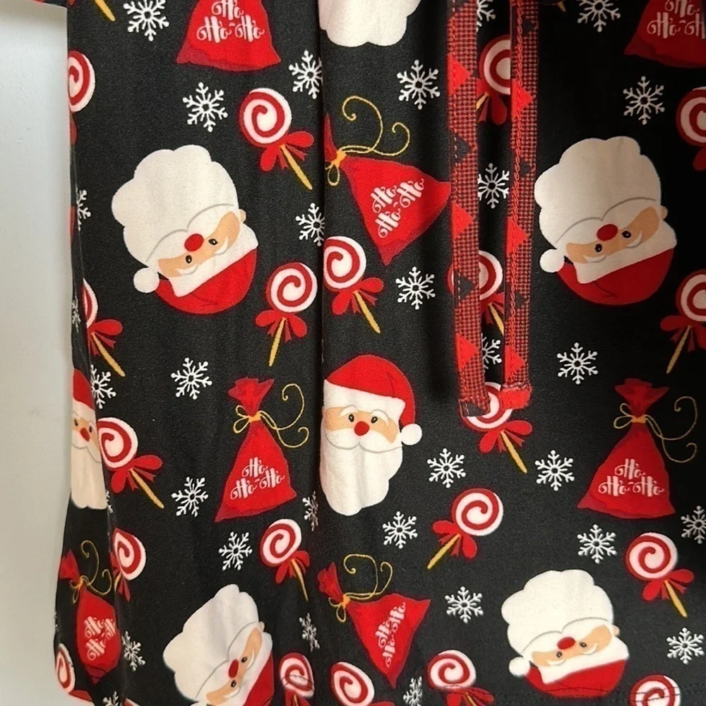 Rare Editions Girls Size 6‎ Christmas Holiday Santa Red & Black Dress 2 Pack